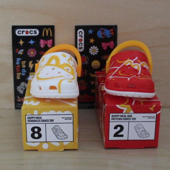 McDonald's Crocs Happy Meal 2024 Toy #2 & #8 - Picture 3 of 5
